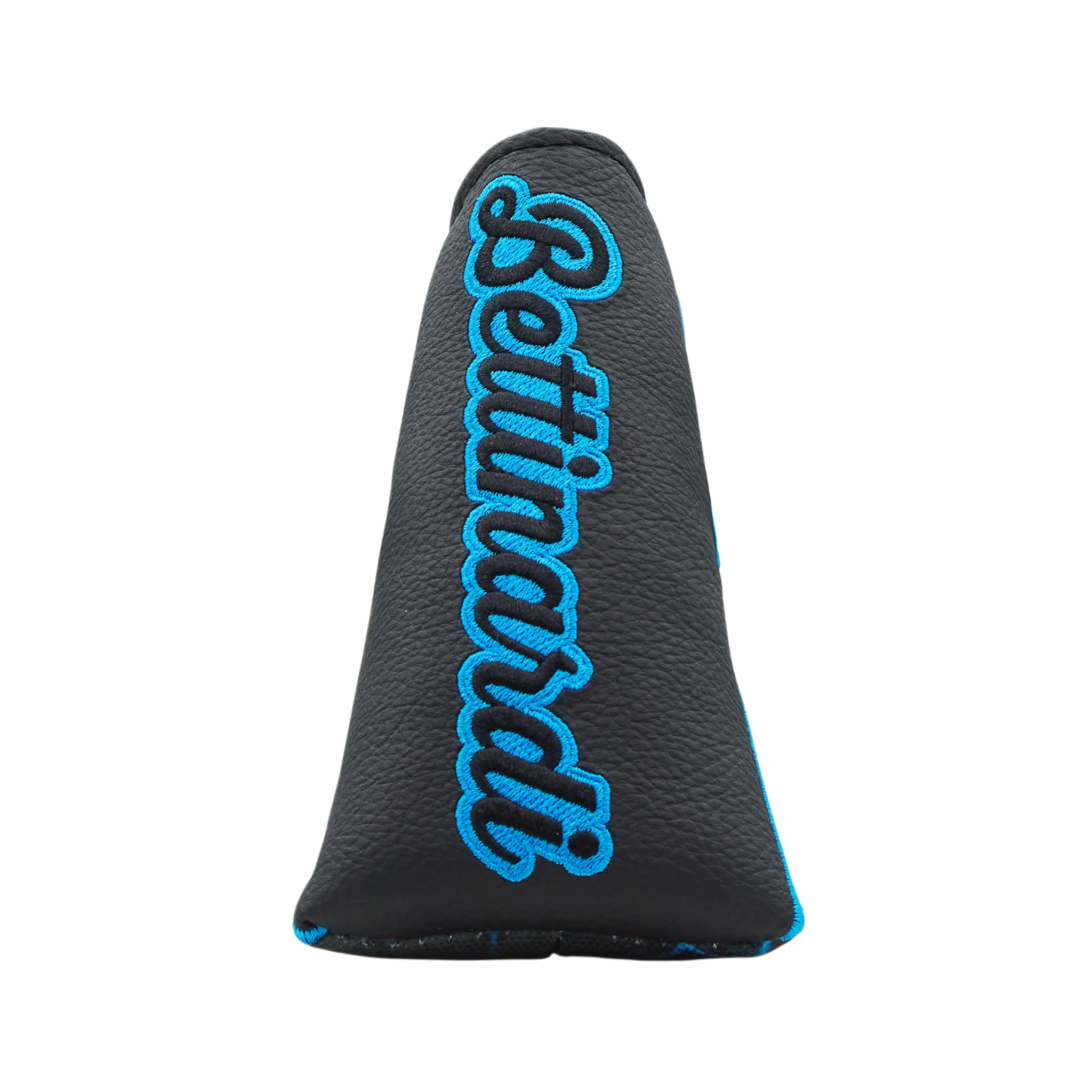Script Hex B Dimensional Blade Putter Headcover (Blue/Black) - Image 3