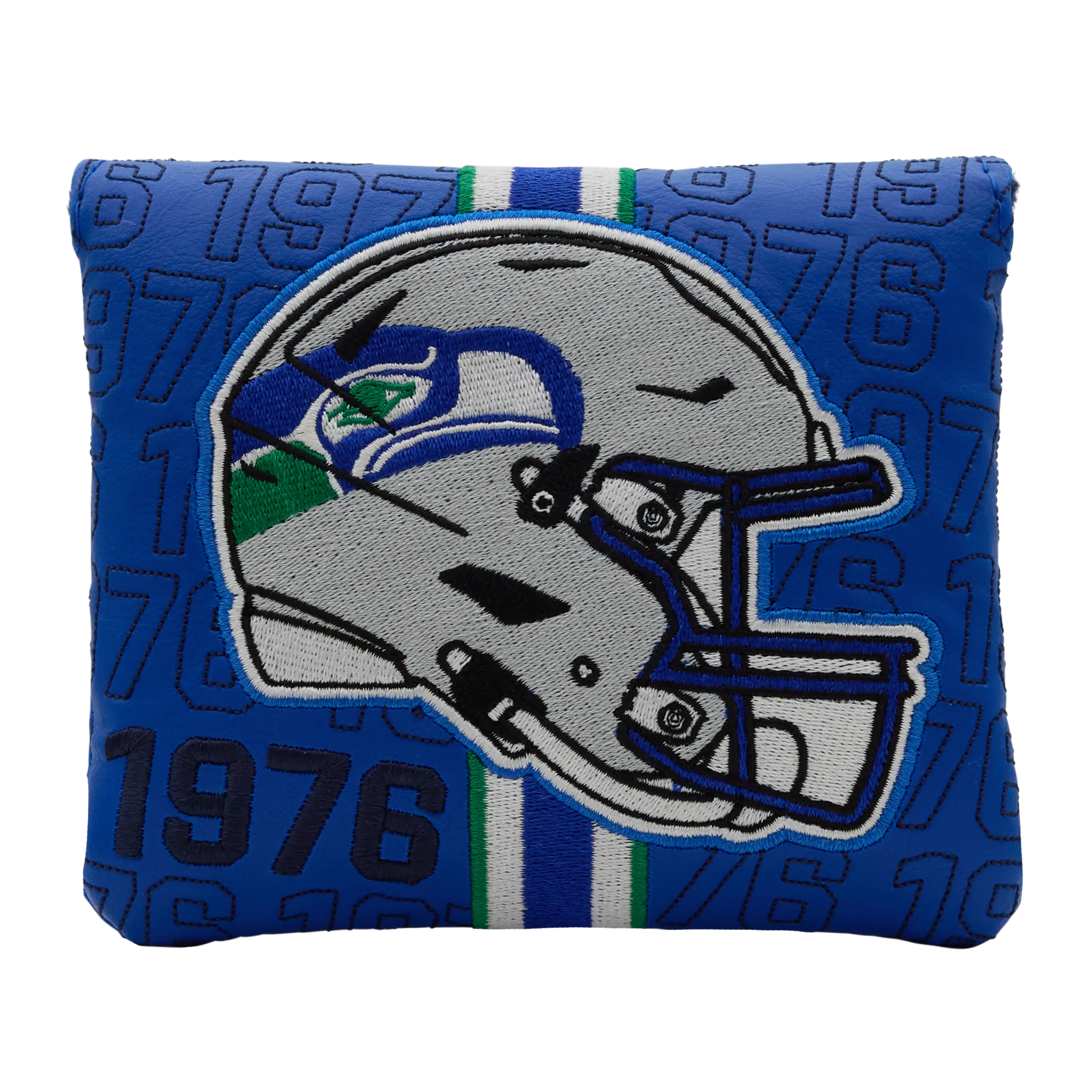 Seattle Seahawks Classic Helmet Retro Mallet Putter Headcover