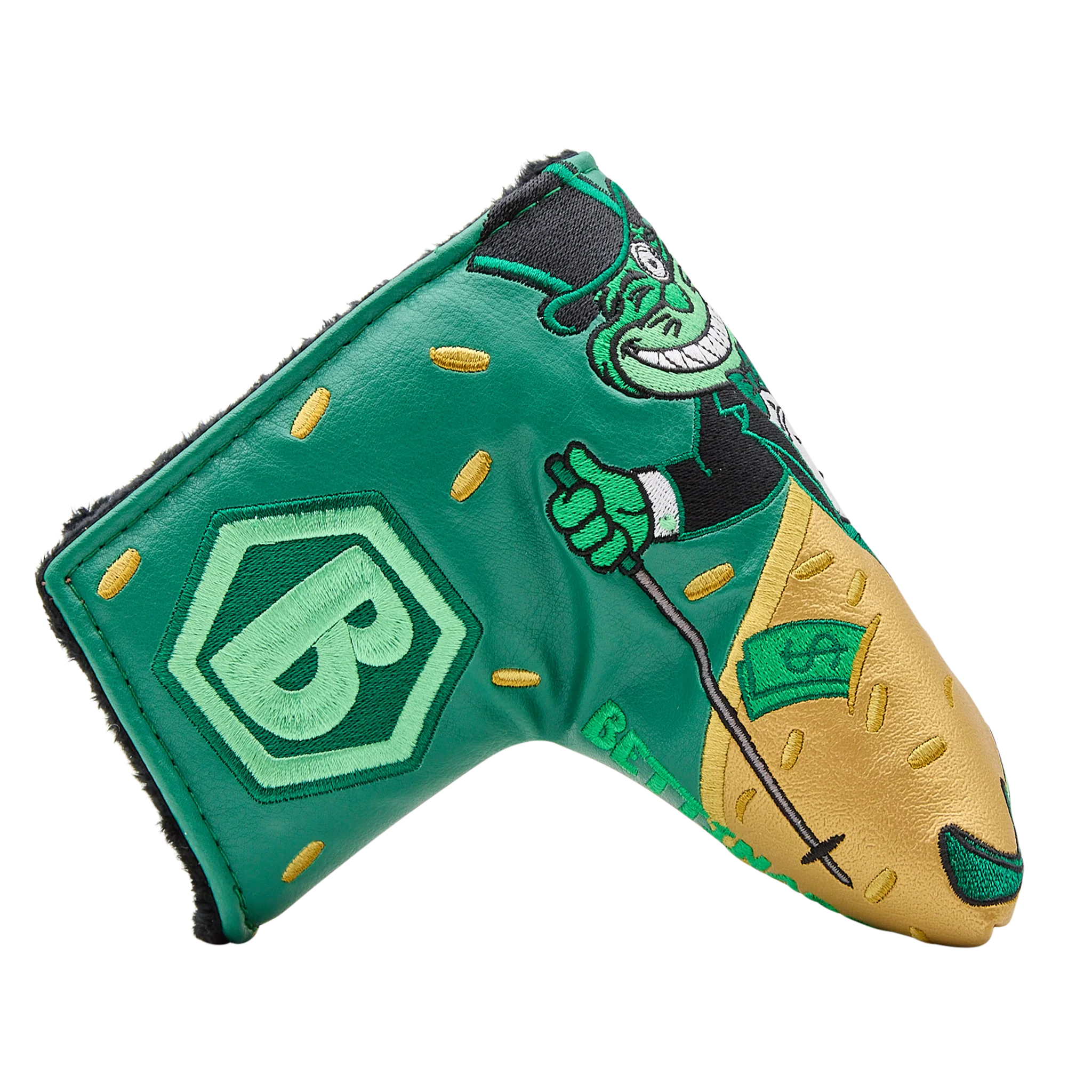 Skiing Gangster Cat Blade Putter Headcover - Image 4