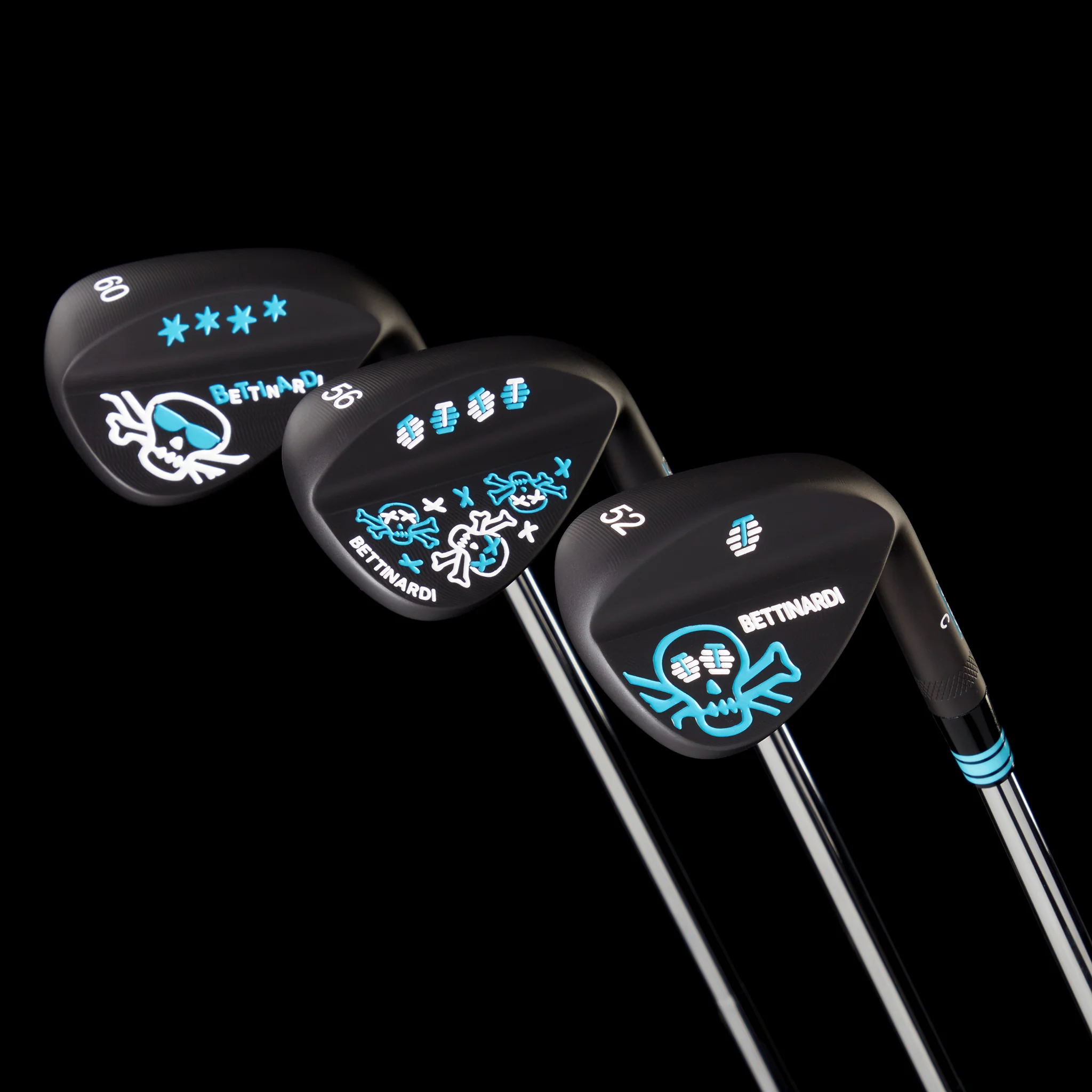 Skull and Bones Nitro Black Wedge Set (52, 56, 60)