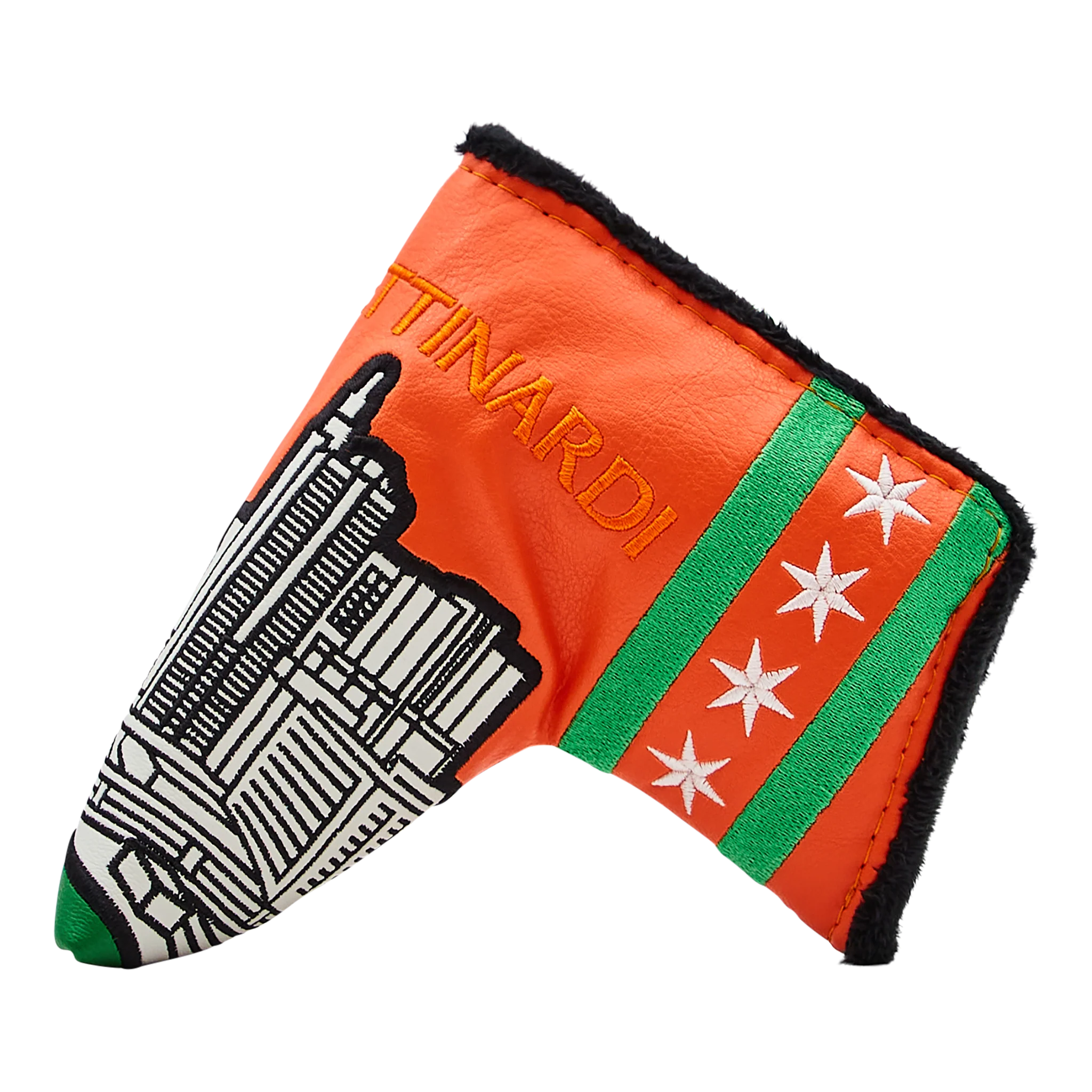 St. Patrick's Day 2023 Green River Blade Putter Headcover - Image 2