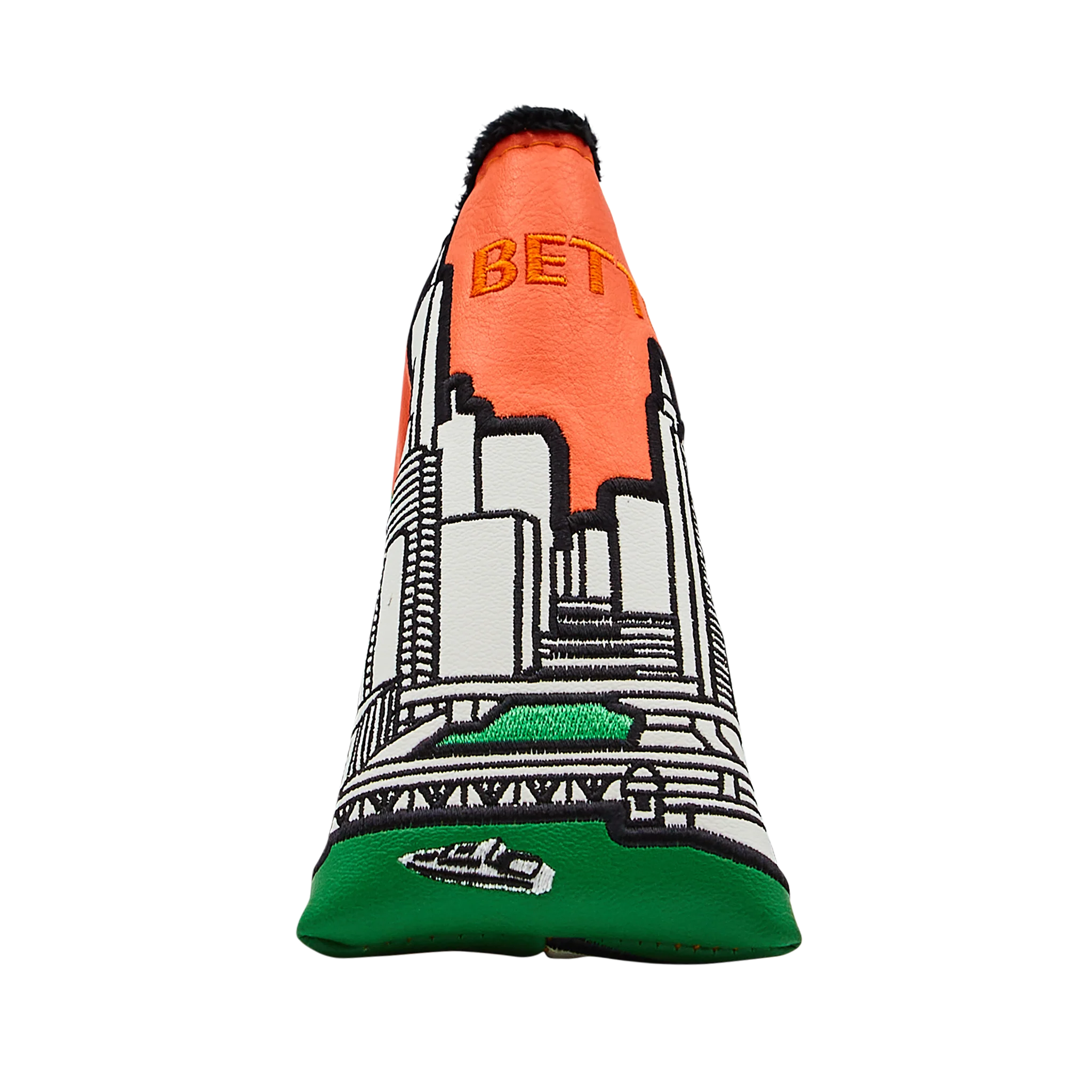 St. Patrick's Day 2023 Green River Blade Putter Headcover - Image 3