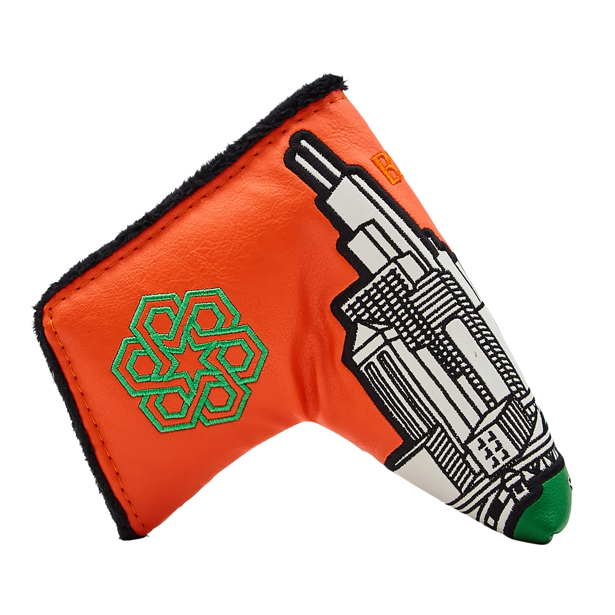 St. Patrick's Day 2023 Green River Blade Putter Headcover - Image 4