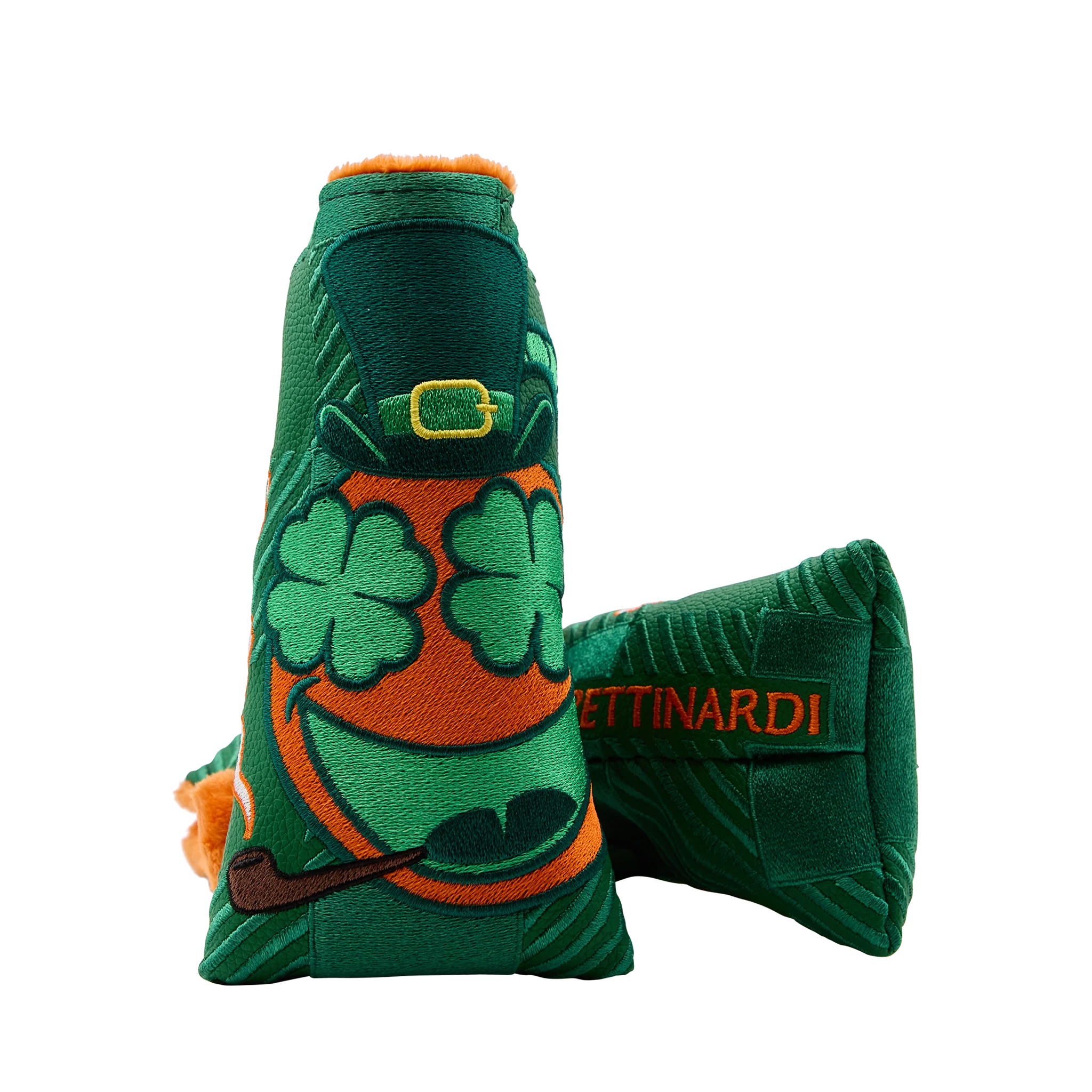 St. Patrick's Day Clover Eyes Blade Putter Headcover
