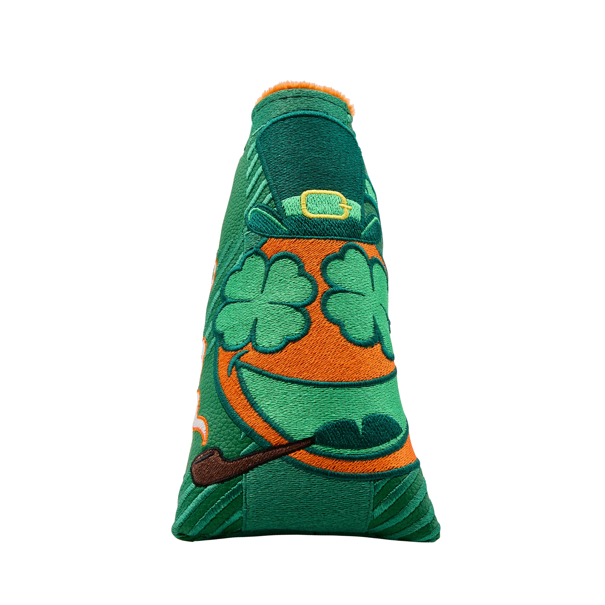 St. Patrick's Day Clover Eyes Blade Putter Headcover - Image 3