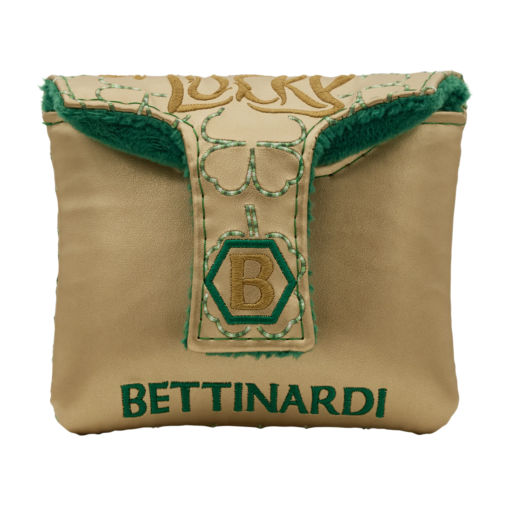 St. Patrick's Day Gold FAI Lucky Wizard Mallet Putter Headcover - Image 2