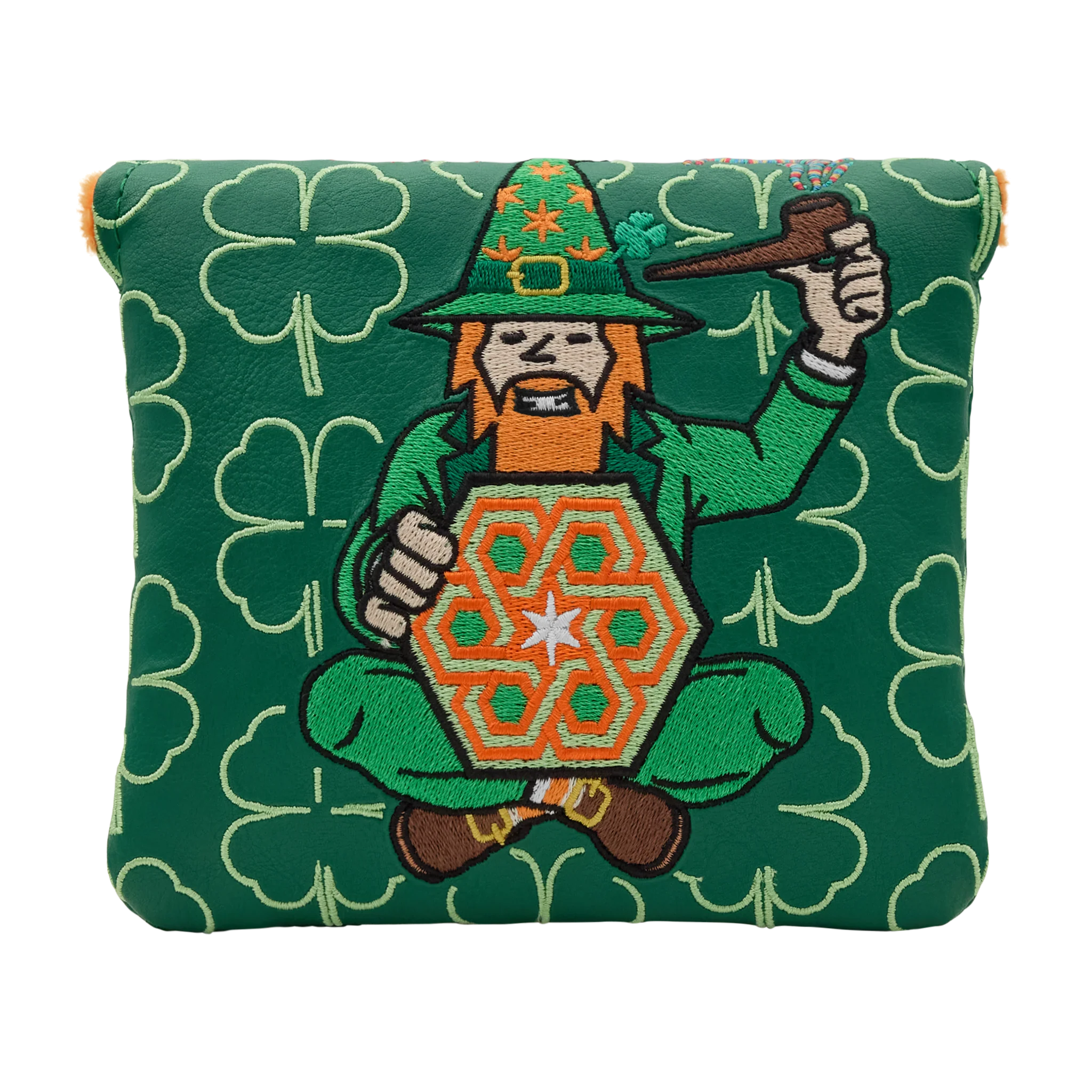 St. Patrick's Day Lucky Wizard Mallet Putter Headcover