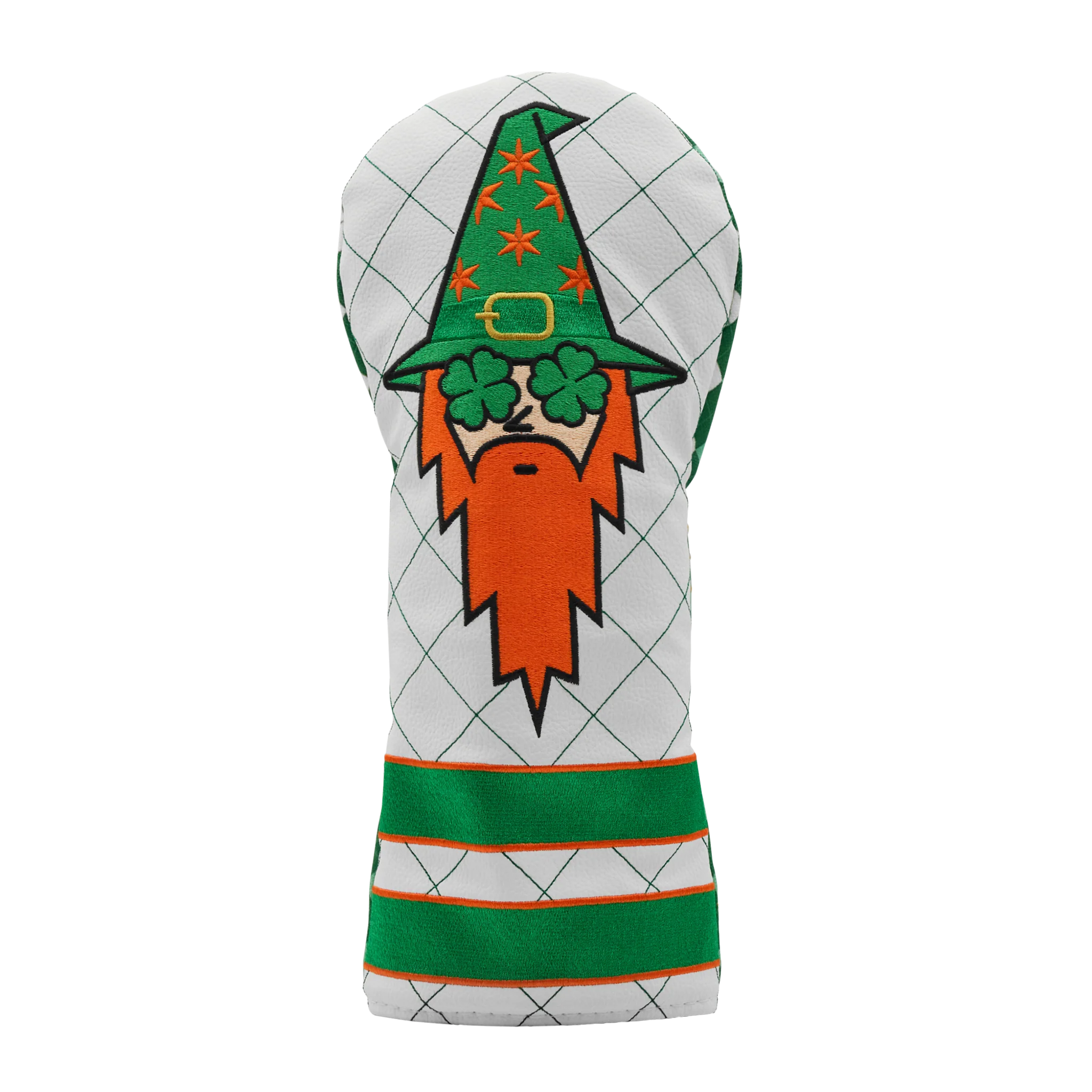 St. Patrick's Day Shamrock Eyes Wizard Driver Cover