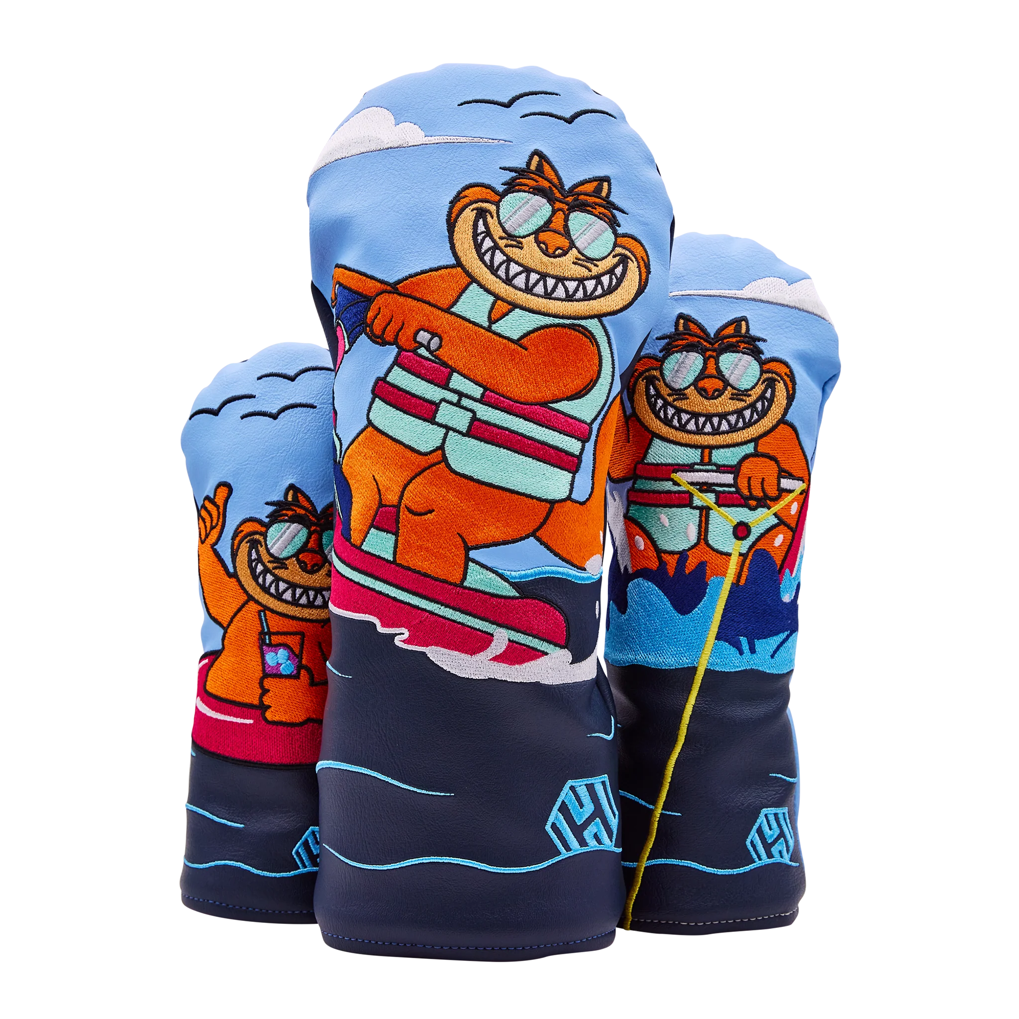 Summertime Fat Cat Wood Set