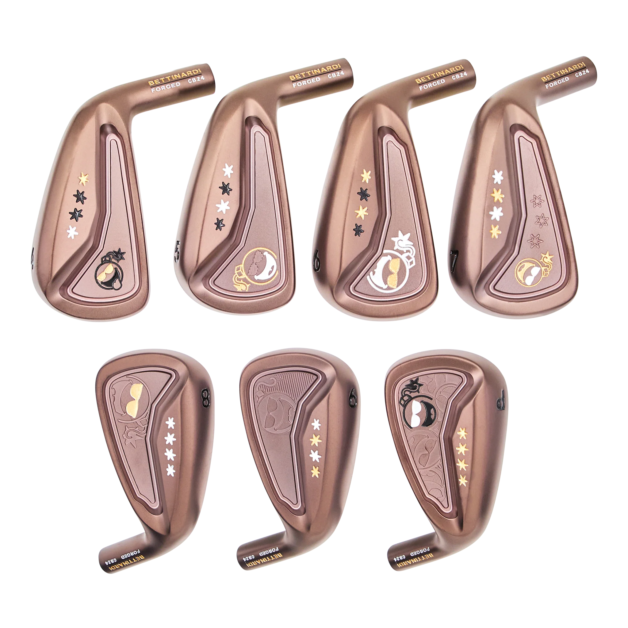 Sunglasses Bomb Oil Rubbed Bronze PVD CB24 Iron Set (4-PW)