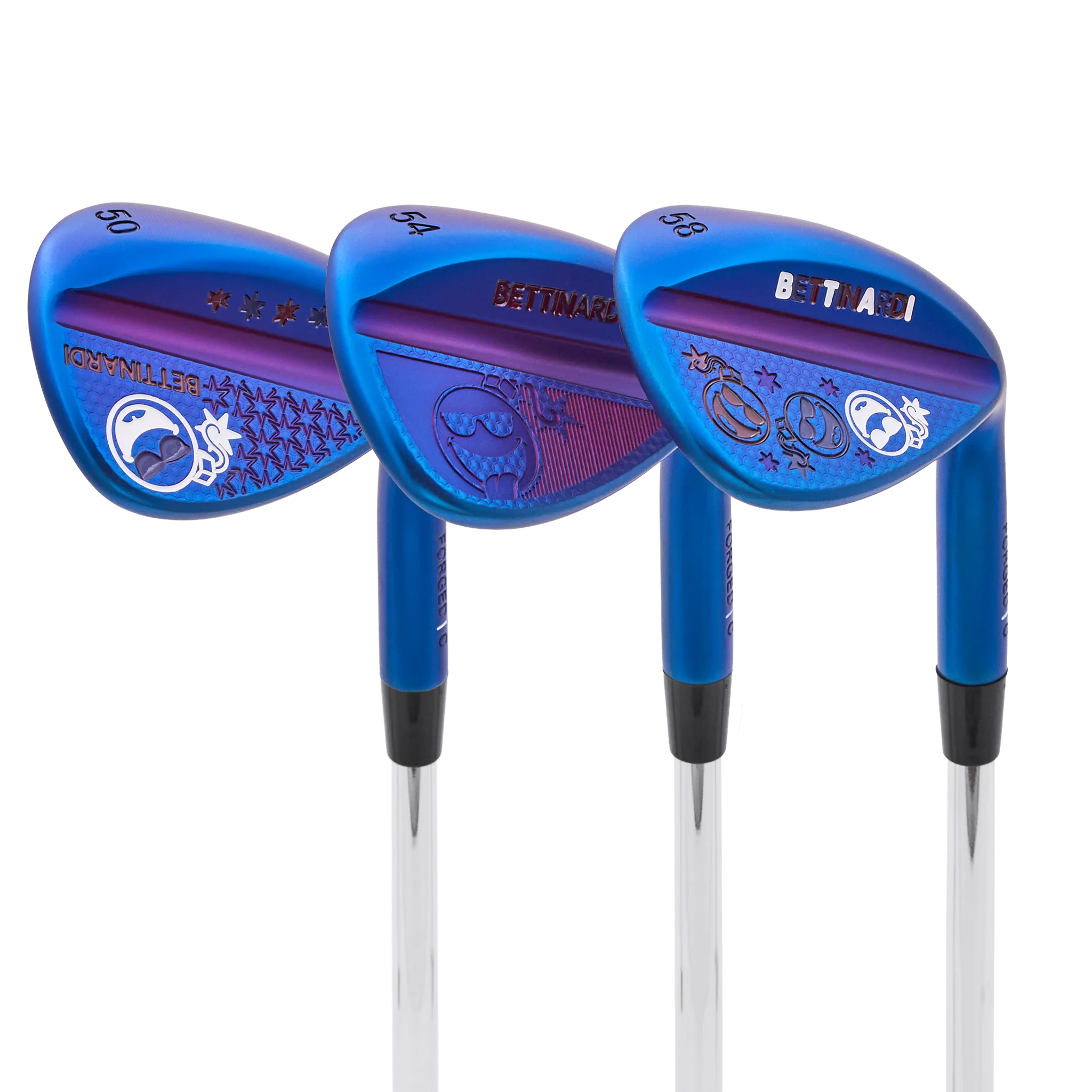 Sunglasses Bomb UV Blue PVD HLX 6.0 Wedges (50°, 54°, 58°)