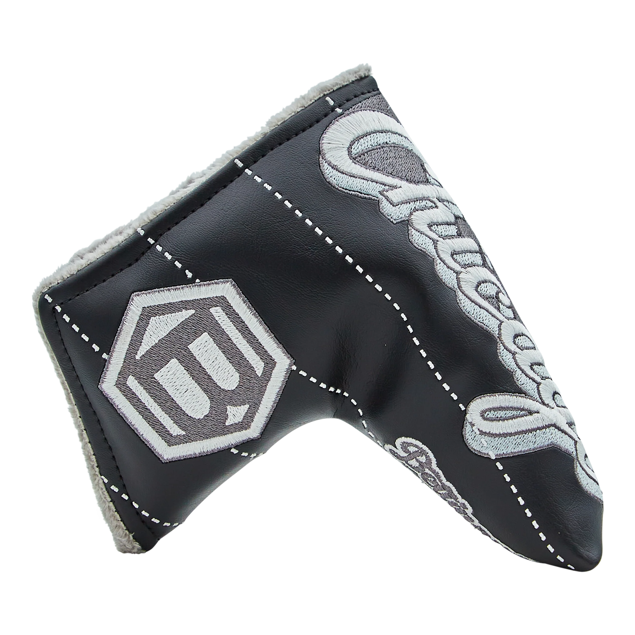 Sweet Home Chicago Headcover - Black & White - Image 4