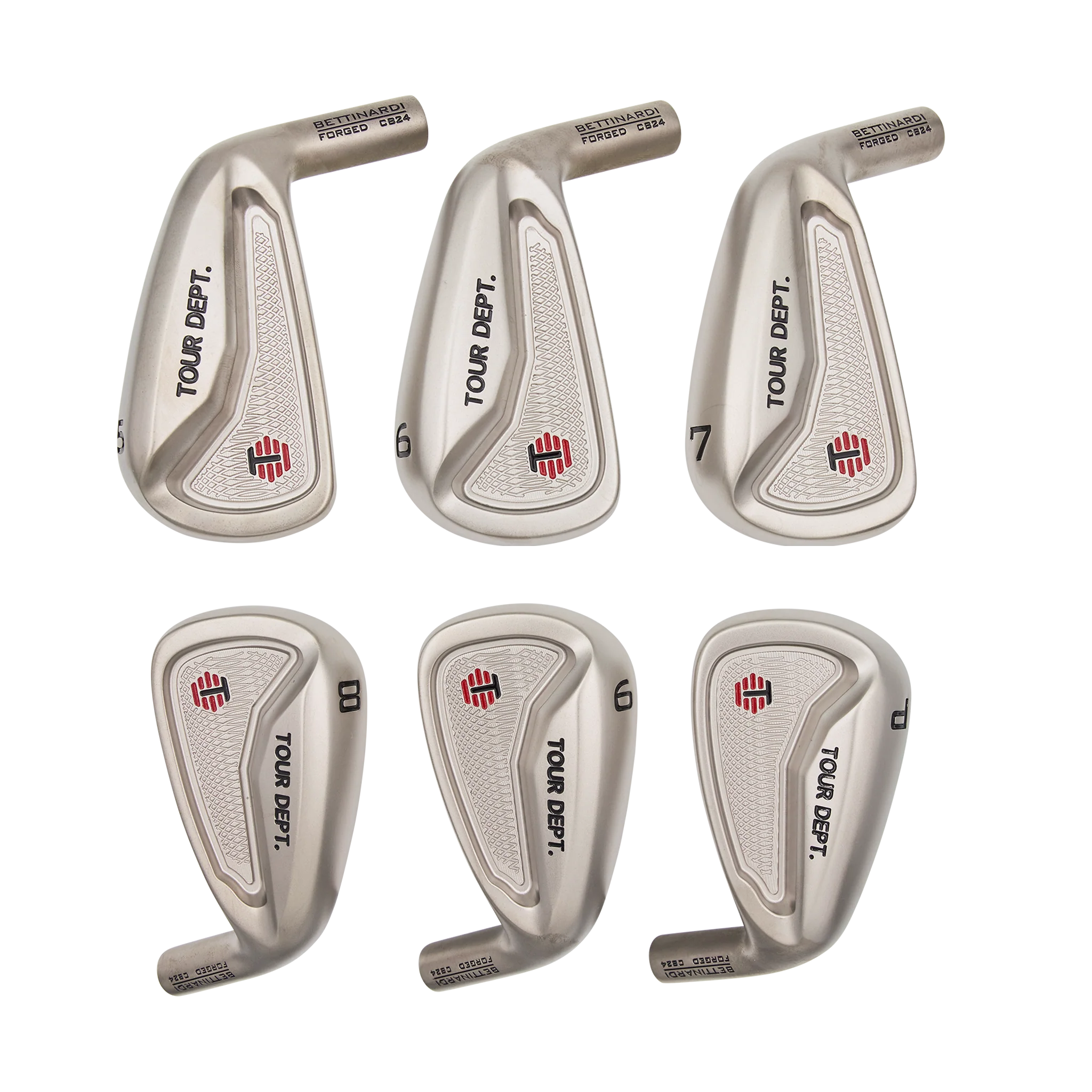 T-Hive Tour Dept. Satin Nickel CB24 Iron Set (5-PW)