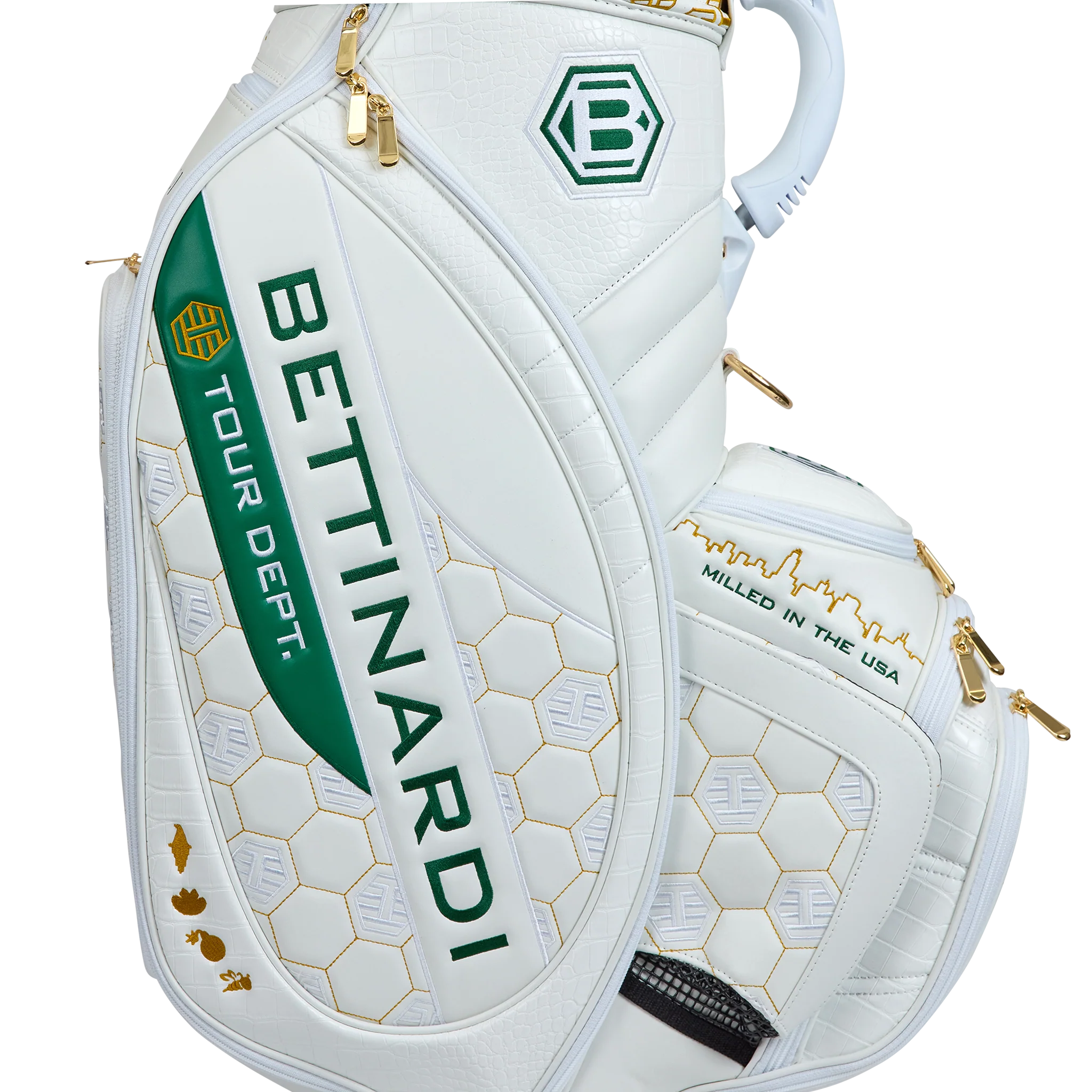 T-Hive Tour Dept. Staff Bag (White/Green) - Image 5