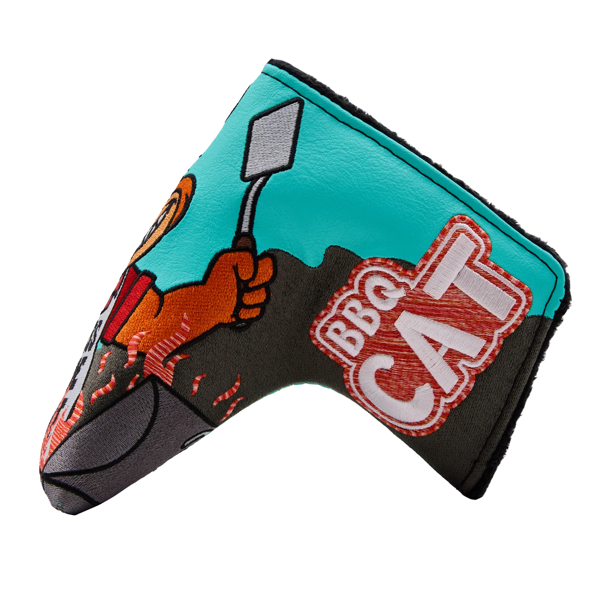 The Traveler - BBQ Fat Cat Blade Putter Headcover - Image 2