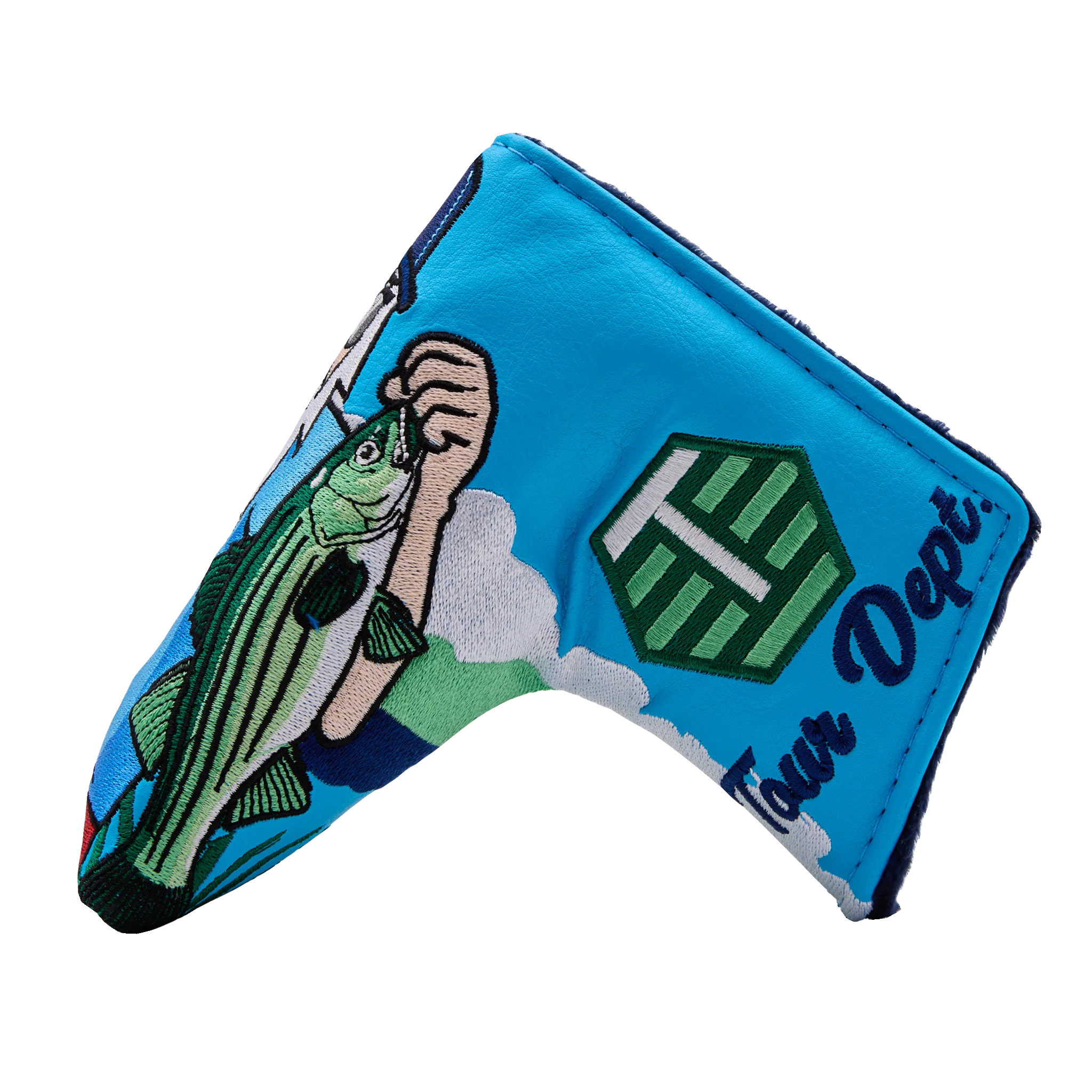 The Traveler - Tour Dept. Fishing Wizard Blade Putter Headcover - Image 2
