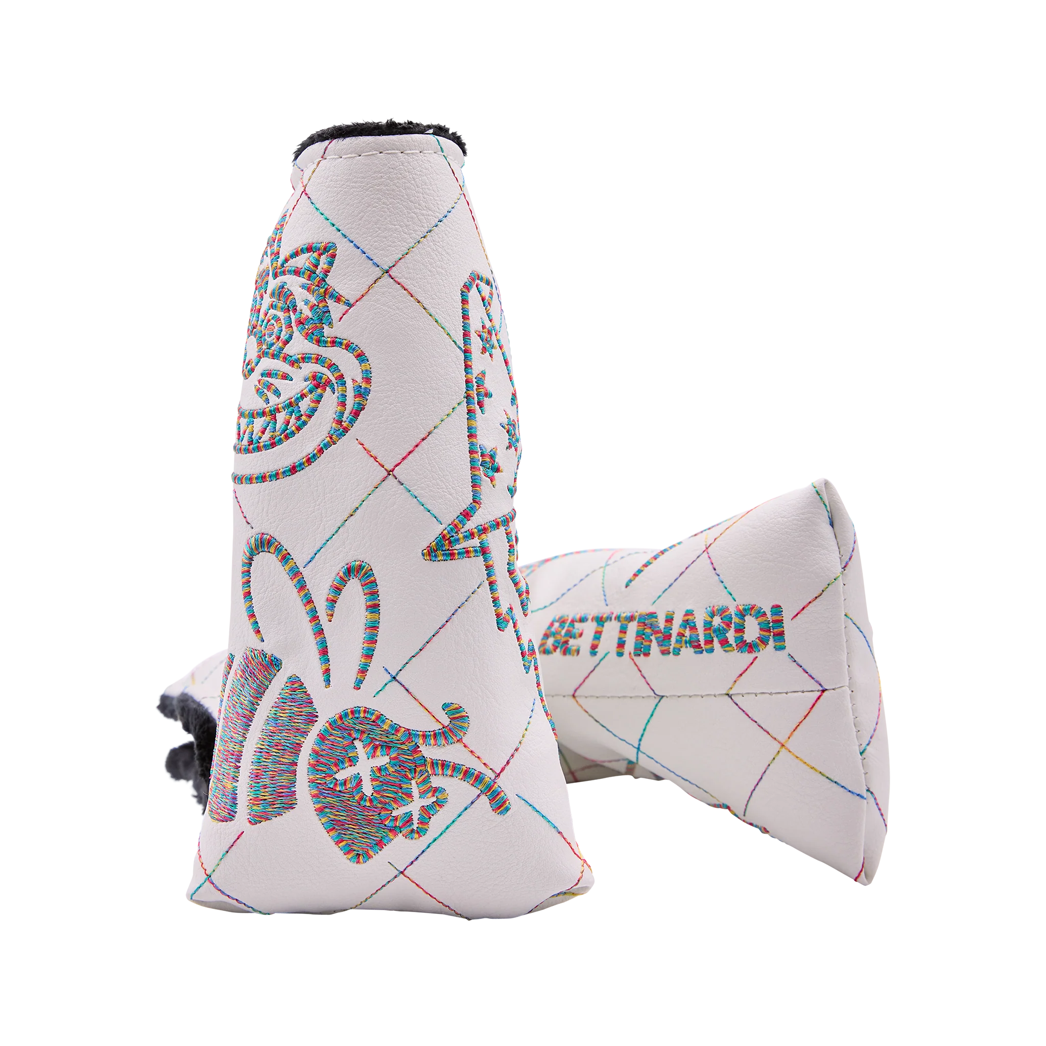 Multi Icon Argyle Blade Putter Headcover