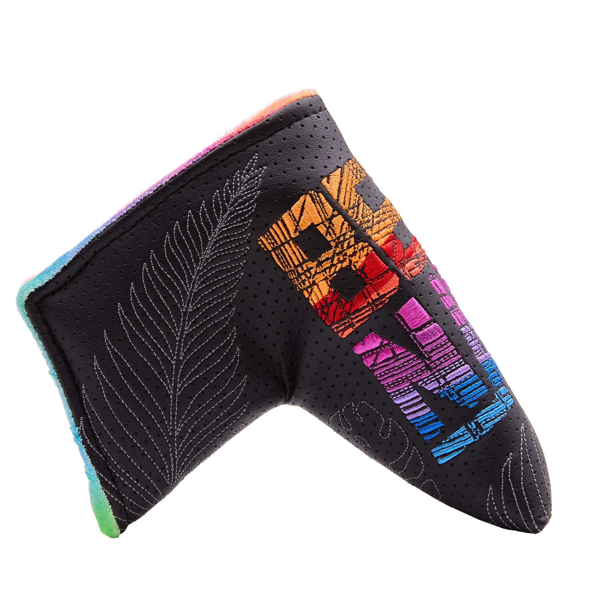 Tie Dye Tiki Blade Putter Headcover - Image 4