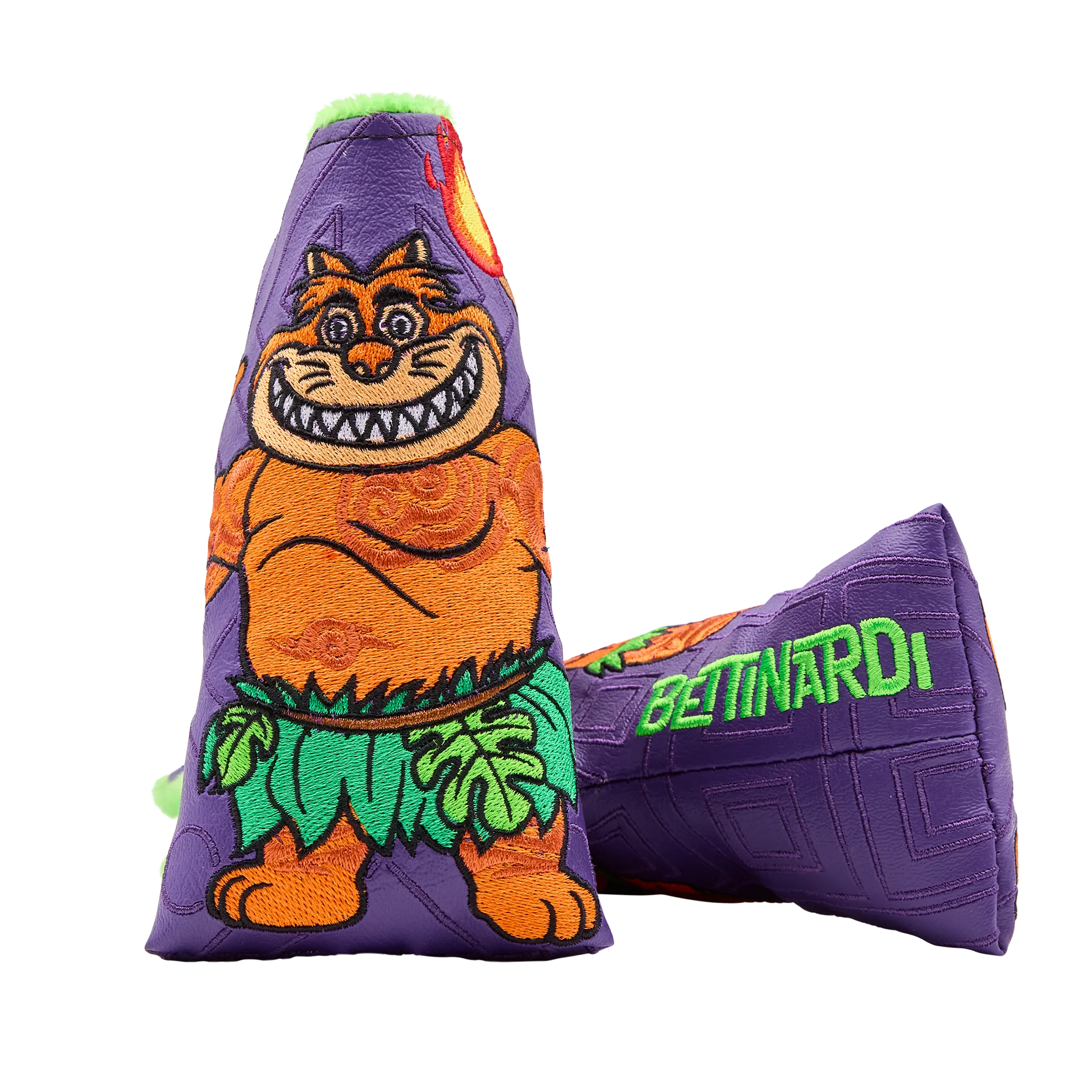 Tiki Fire Dancer Fat Cat Blade Putter Headcover