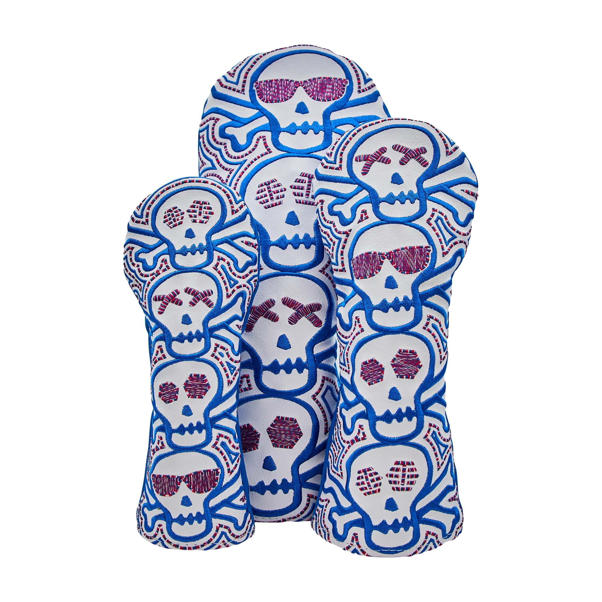 Tiki Skull Wood Set