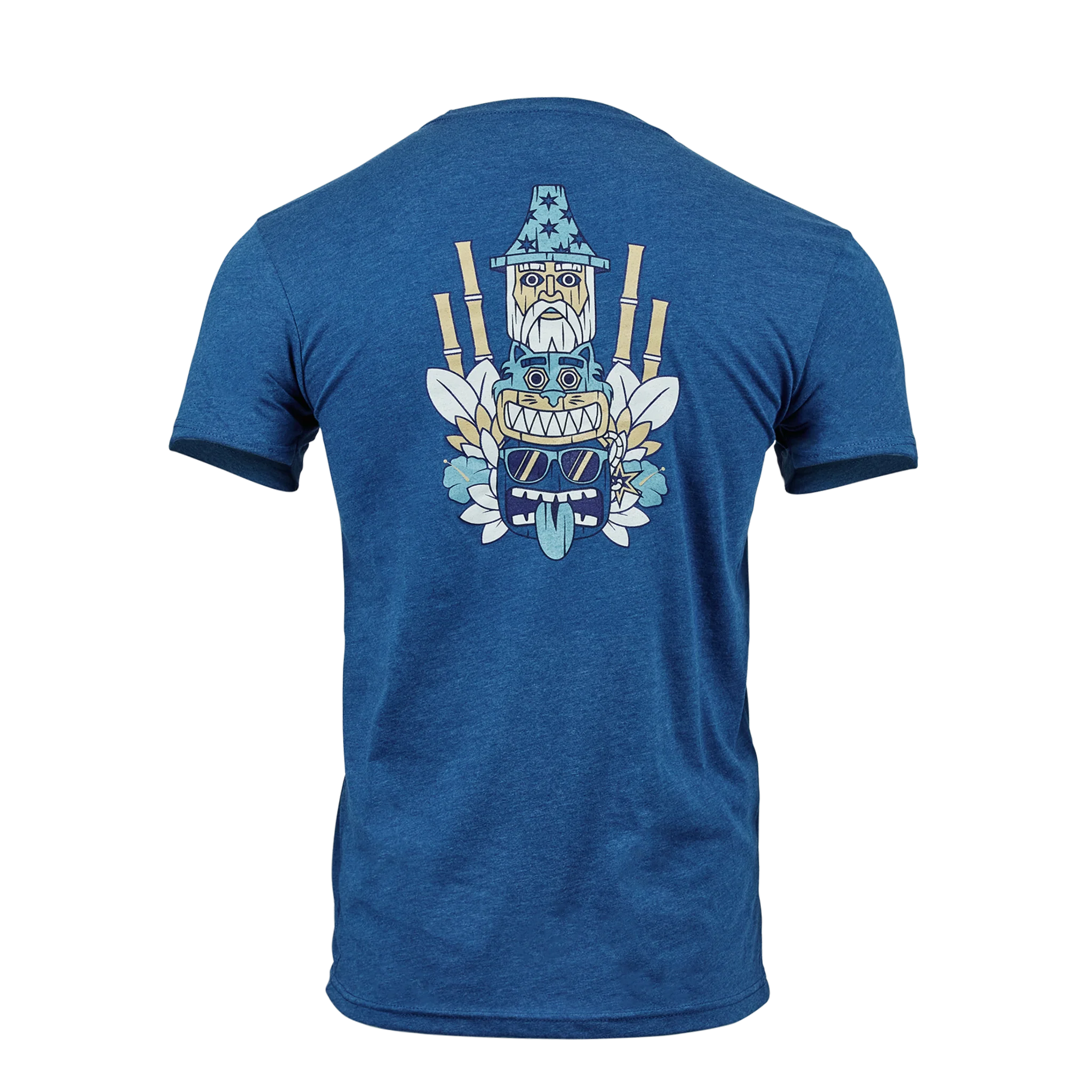 Tiki Totem Multi Icon T-Shirt - Image 3