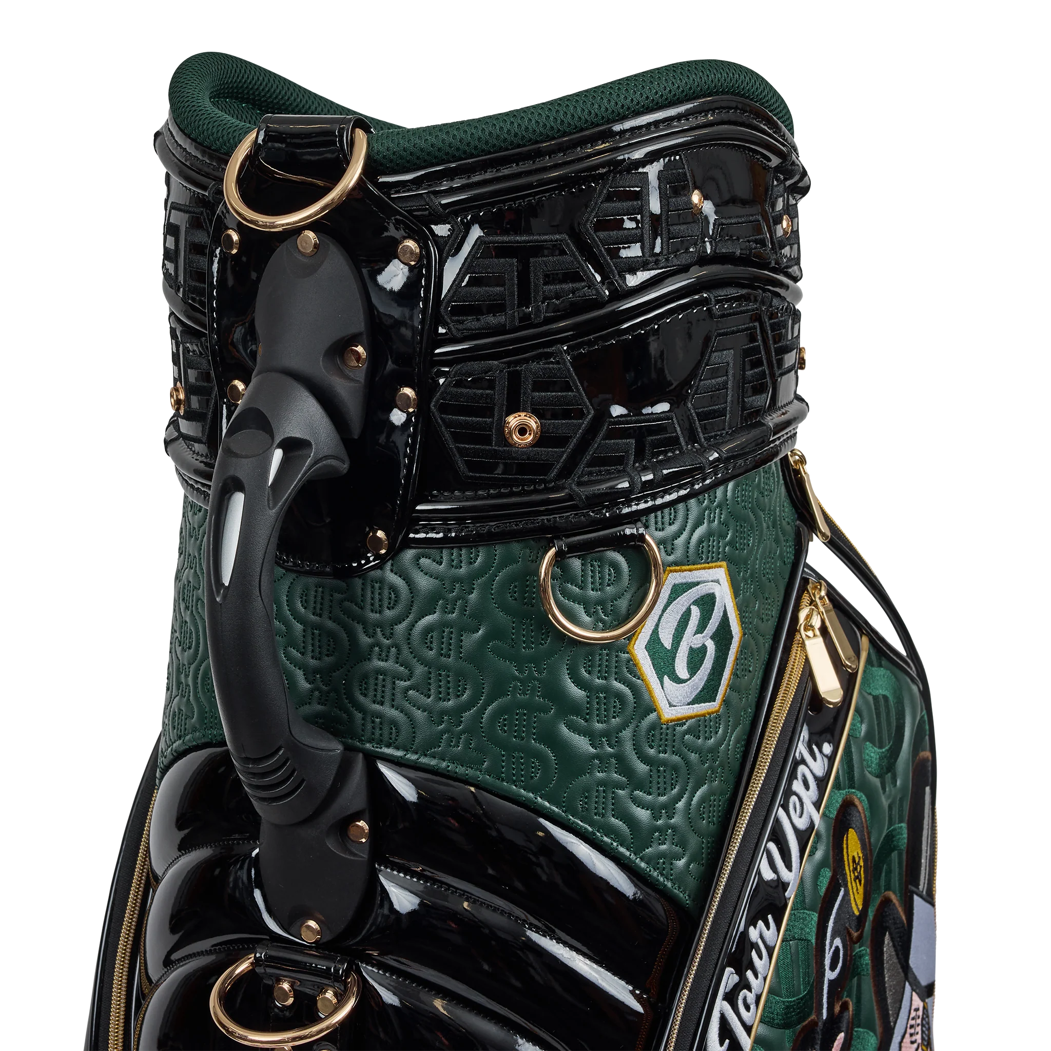 Tour Dept. Gangster Wizard Staff Bag (Green/Black) - Image 6