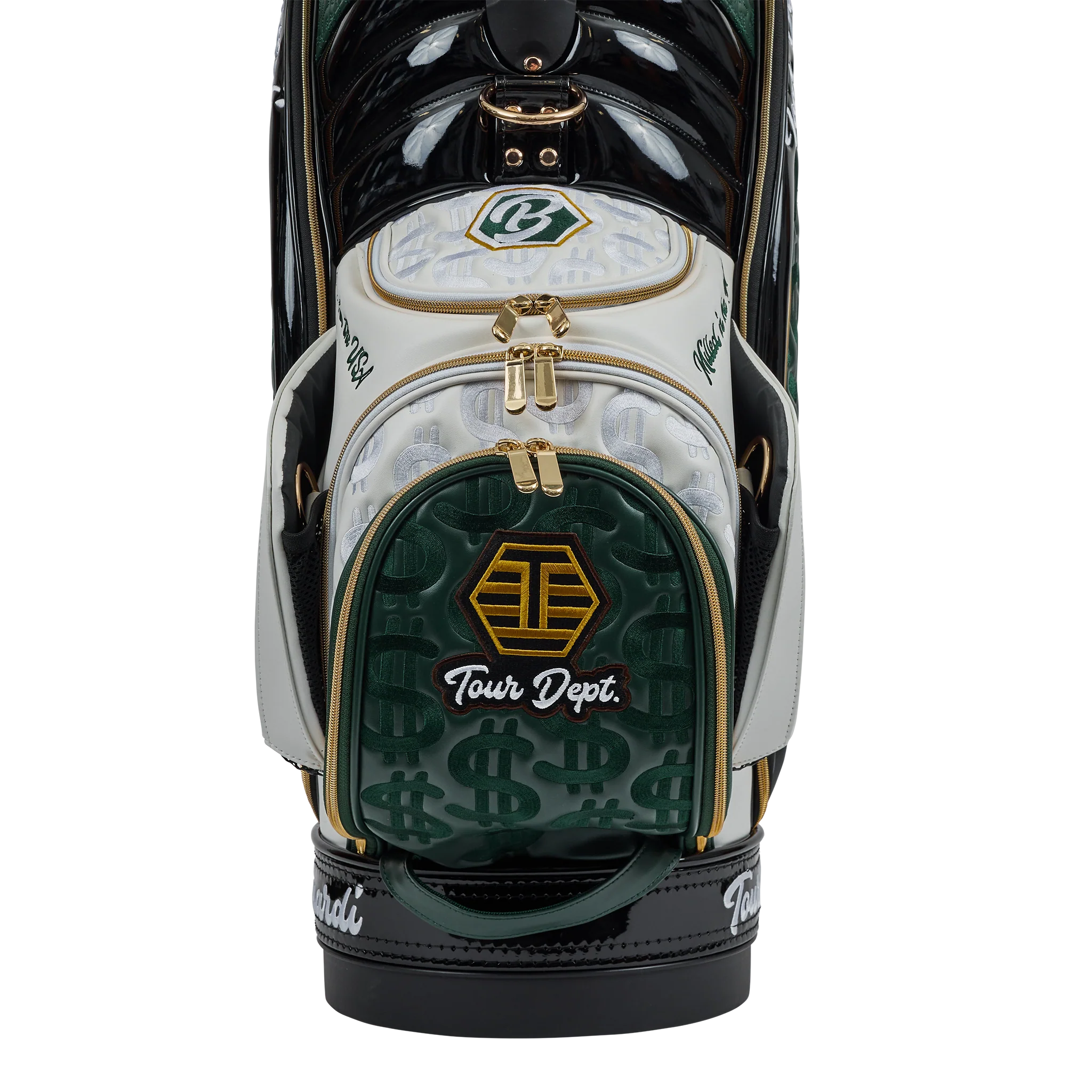 Tour Dept. Gangster Wizard Staff Bag (Green/Black) - Image 7
