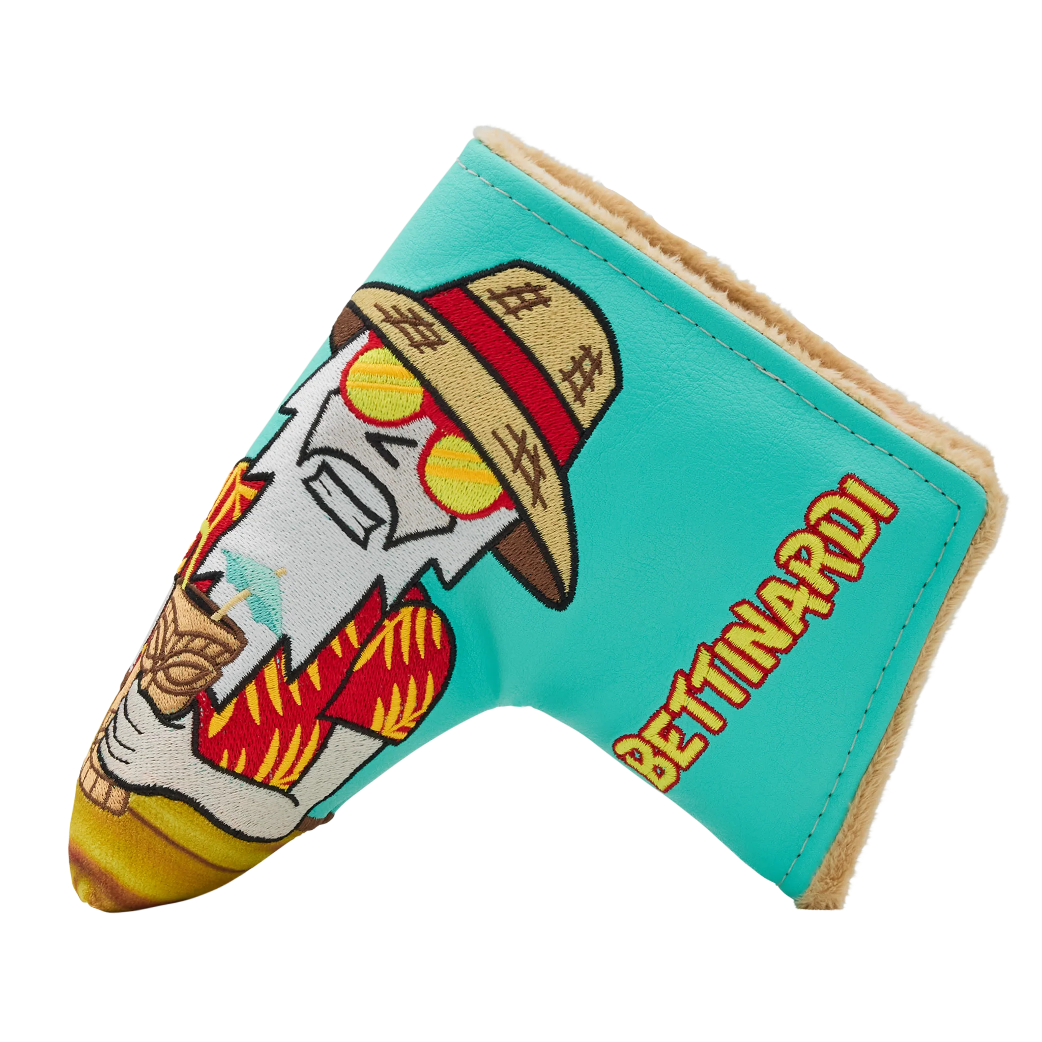 Tour Dept. Tiki Drinking Buddies Blade Putter Headcover - Image 2