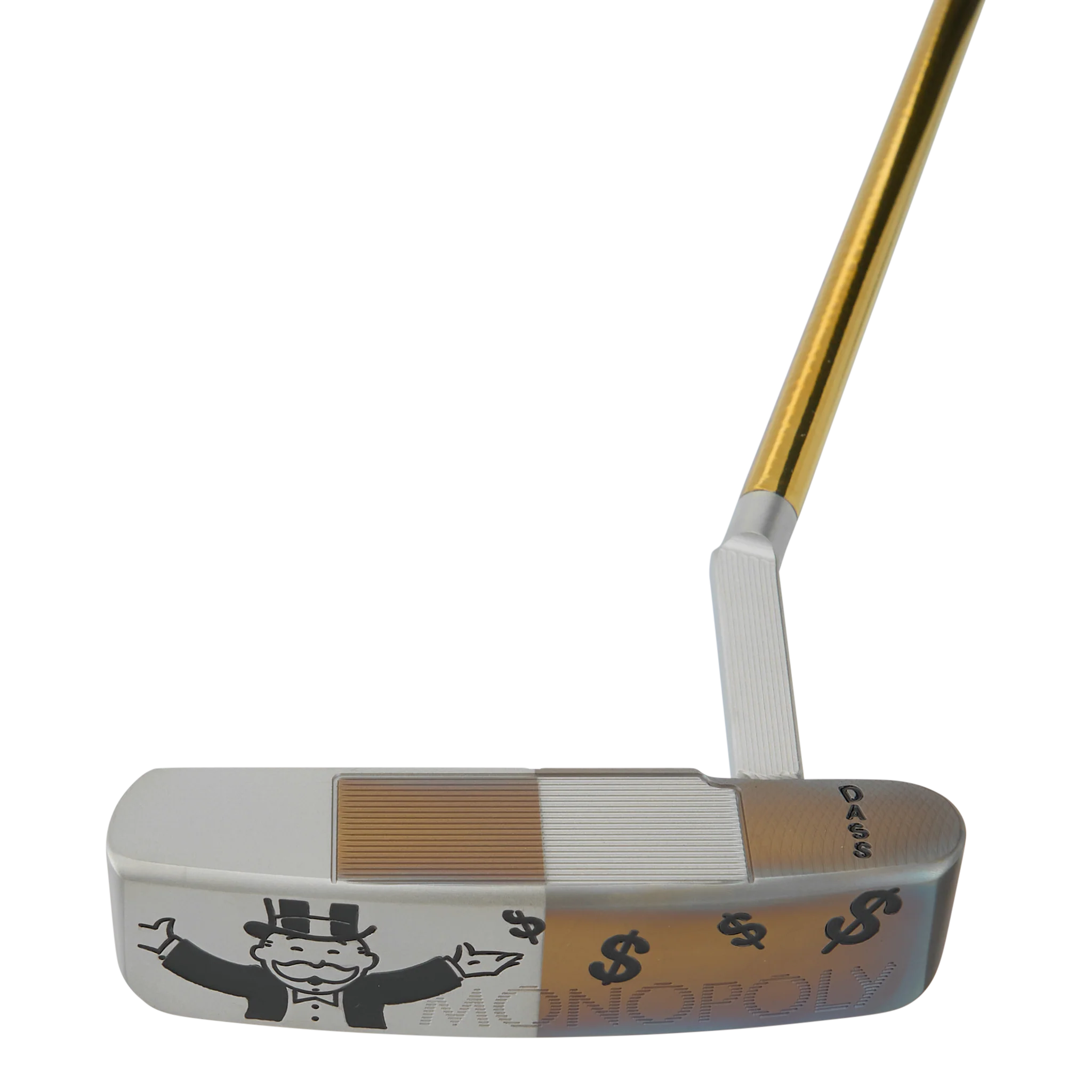 Two-Toned Cheerful Mr. Monopoly DASS BB0 Putter