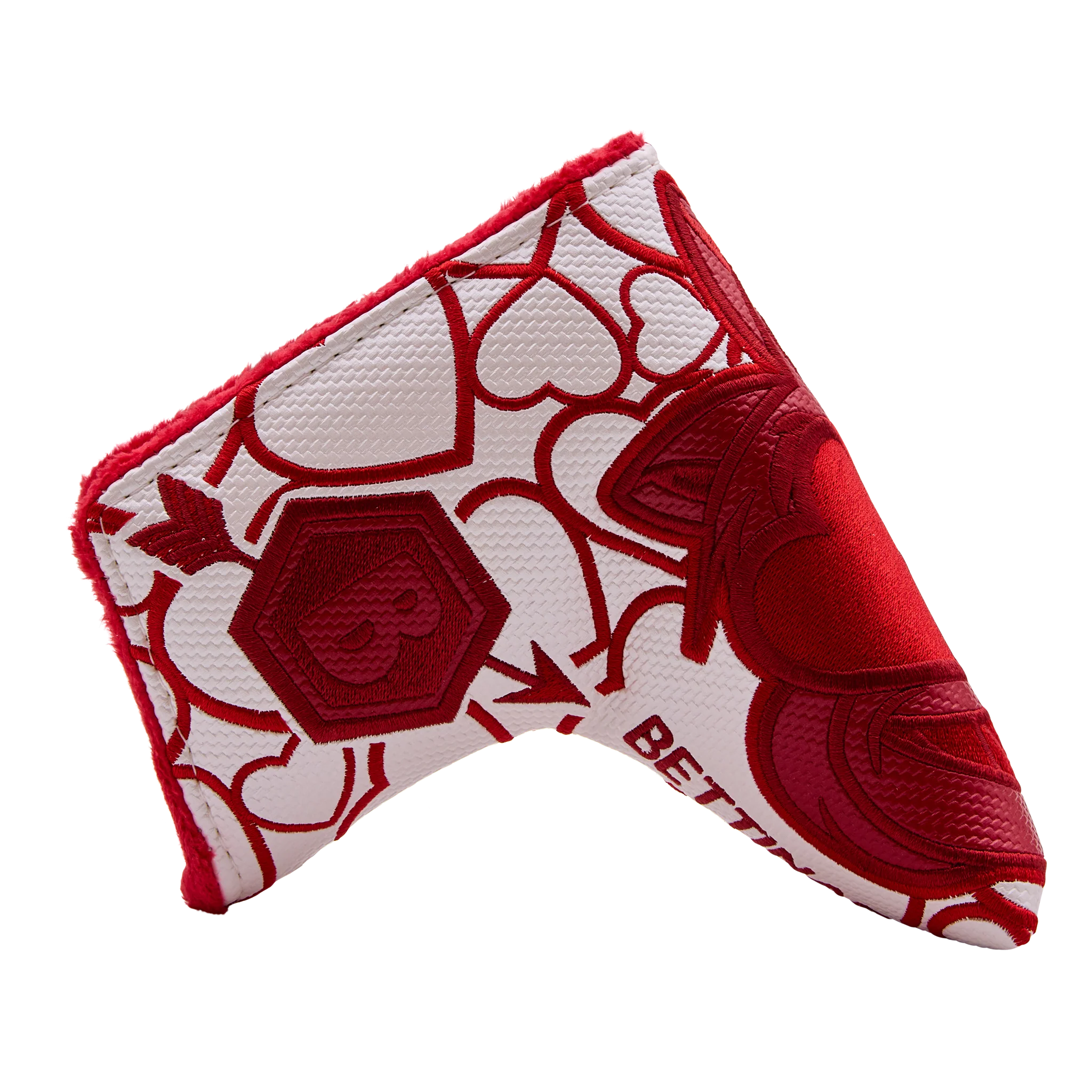 Valentine's Day Heart Eyes Fat Cat Blade Putter Headcover - Image 4