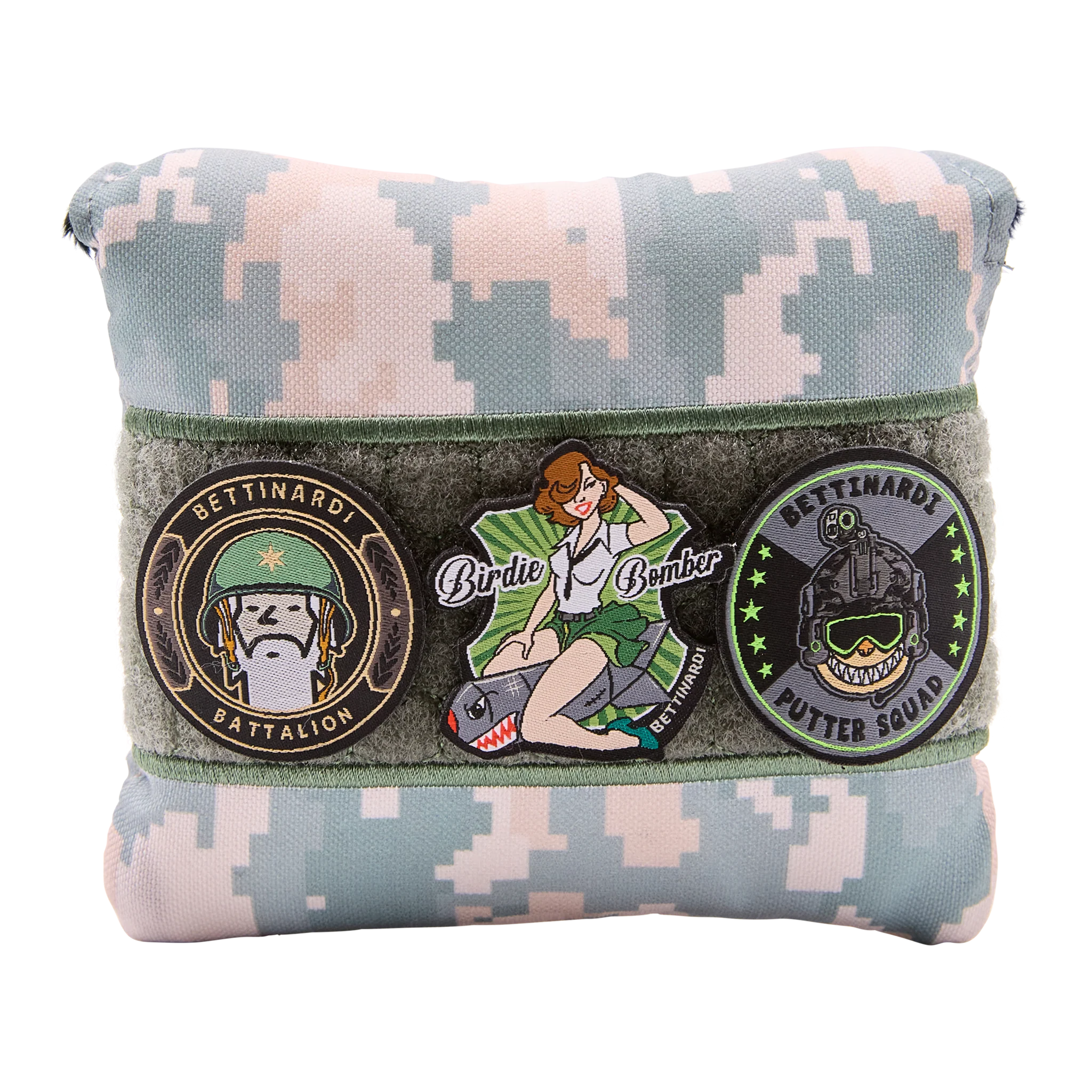 Veterans Day Digital Green Camo UPatch™ Mallet Putter Headcover