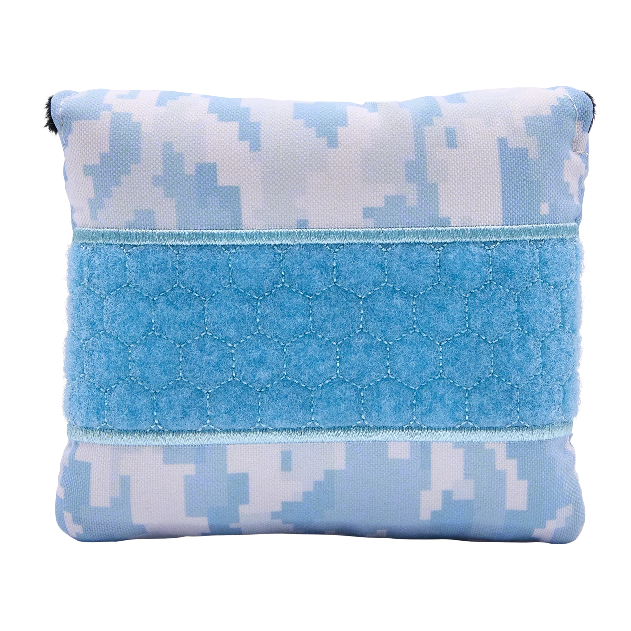 Veterans Day Digital Dusty Blue Camo UPatch™ Mallet Putter Headcover - Image 2