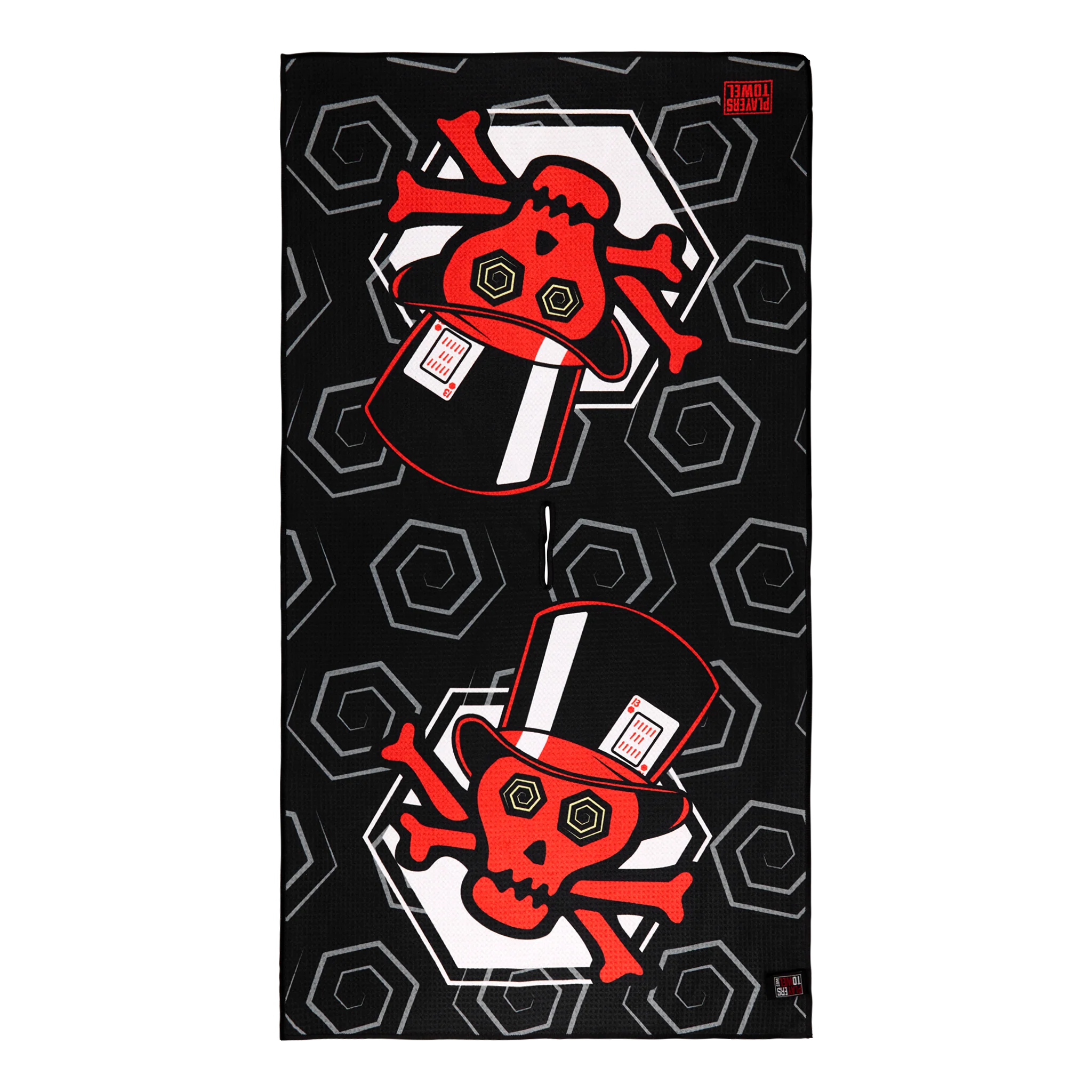 Voodoo Skull Golf Towel