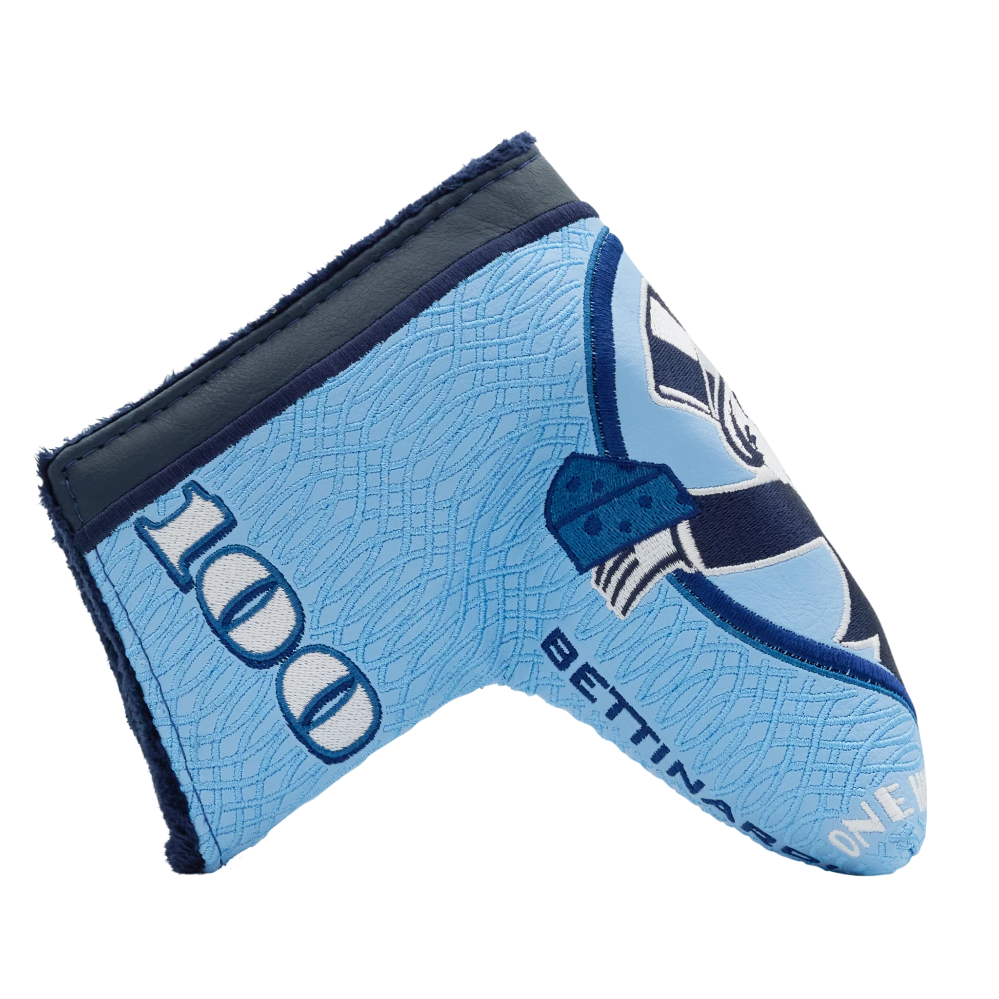 Wall Street Blue Cheese Monopoly Man Blade Putter Headcover - Image 4