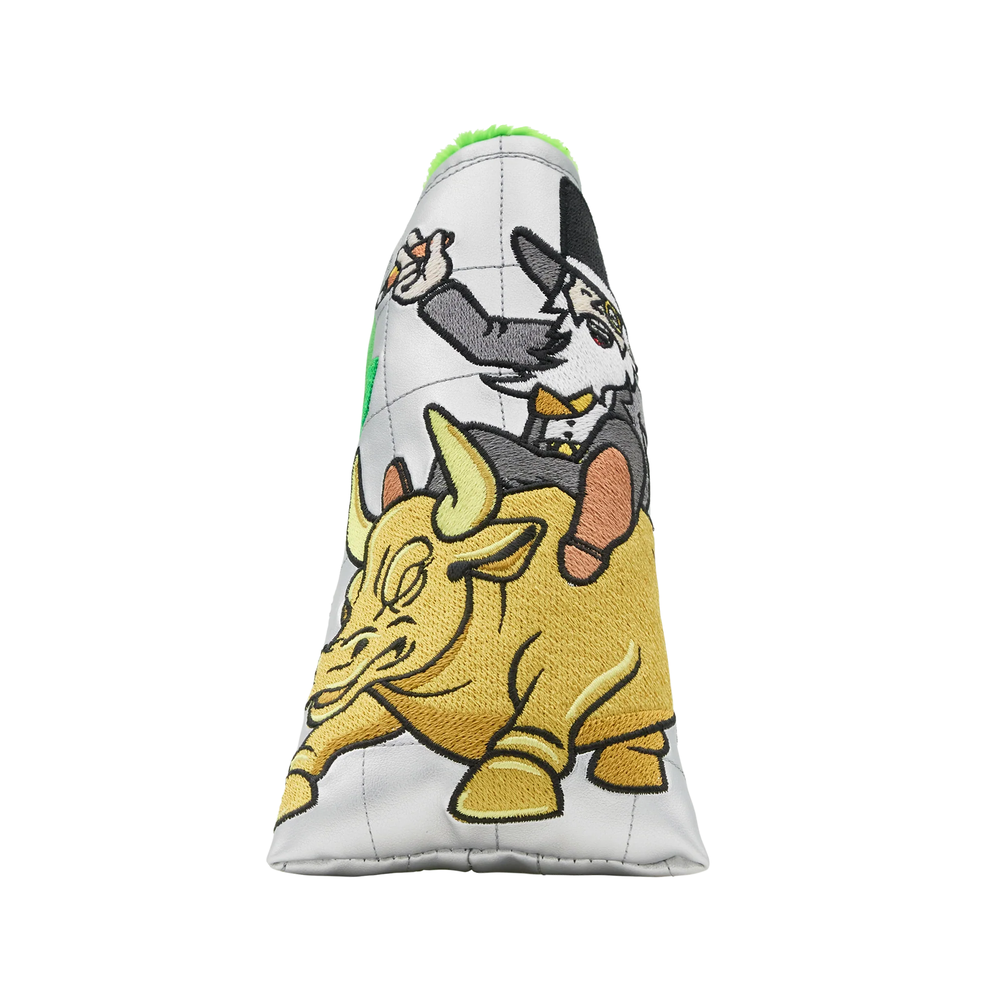 Wall Street Bull Market Wizard Blade Putter Headcover - Image 3