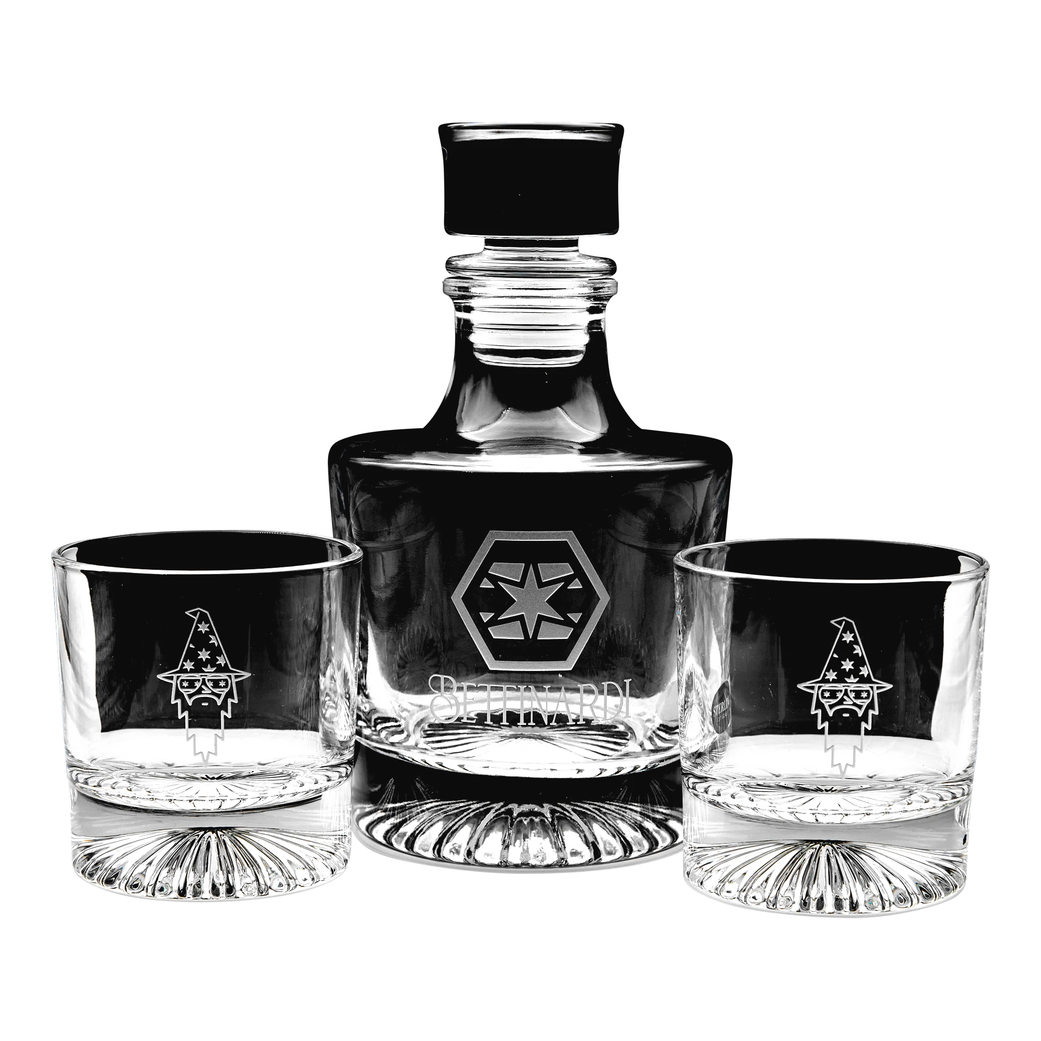 Wizard Halo Decanter Set